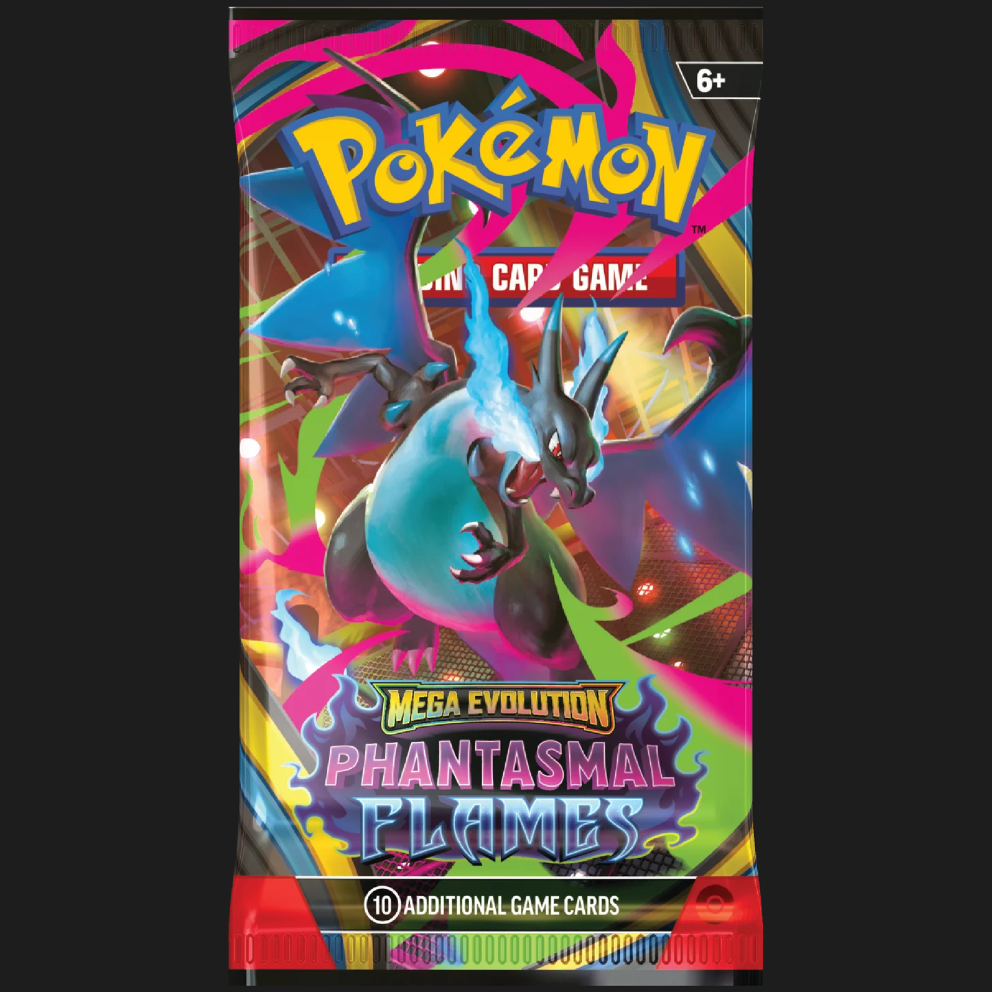 Pokémon TCG: Mega Evolution-Phantasmal Flames Booster Pack (10 Cards)